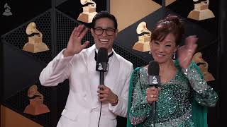 TONY SUCCAR \u0026 MIMY SUCCAR Interview | 2025 GRAMMYs