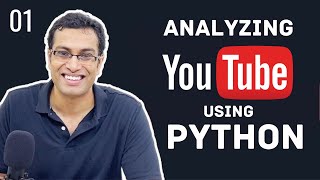 Python Project to Scrape YouTube using API Part 1: Extracting Channel Data of Akshat Shrivastava