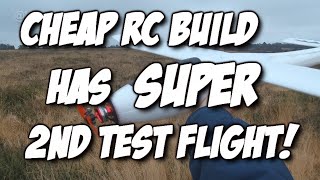 Amazing 2nd test flight my budget FX707S Albatross RC build - was the CG wrong before?