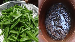 இதுவரை நீங்கள்  ருசித்திராத  சுவை மிகுந்த  பிரண்டை ஊறுகாய்  / Adamant creeper Pickle