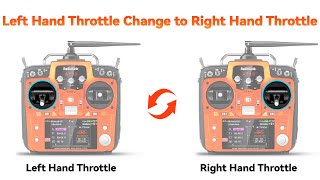 Radiolink AT10II/AT9S/AT9S Pro Mode 2(Left Hand Throttle) Change to Mode1(Right Hand Throttle)