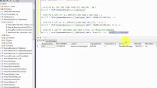 Chapter 5: Lets Start Writing some SQL code