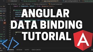 Two Way Data Binding in Angular - Angular Tour of Heroes Tutorial for Beginners Part 4