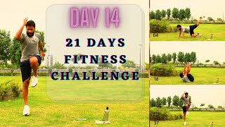 Day-14 | 21 Days Fitness Challenge!!! Week-2 (Full Body Workout)