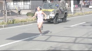 第28回 全国高校女子駅伝 大阪薫英女学院V 最終区