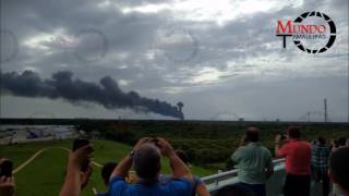 Explota cohete en las instalaciones de SpaceX en Cabo Cañaveral, Florida
