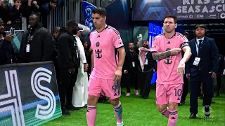 Lionel Messi & Luis Suárez Showing Their Class vs Al-Hilal 2024