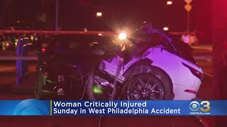 Woman Critically Injured In West Philadelphia Accident
