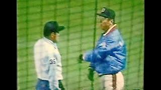 1991ロッテVS日本ハムハイライト　川崎球場　ロッテ金田監督ボール判定に猛烈抗議