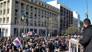 Ν.Μαυροκέφαλος|Απεργιακή συγκέντρωση στα Προπύλαια