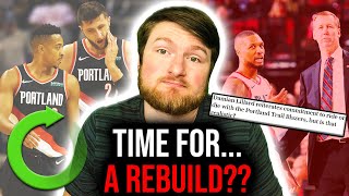 Are The Portland Trailblazers Looking At A Rebuild?