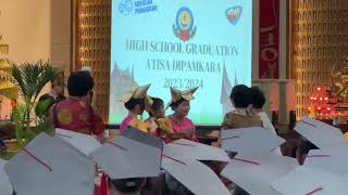 Tari Pasambahan (Welcoming Dance) Wisuda SMA Atisa Dipamkara