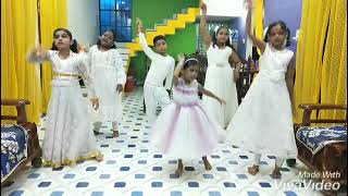 badal barsa dance cover by Yashaswi, pratha, Renu, Tiya, Diya, sourabh 🤗