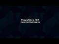 PostgreSQL in .NET 10: Real Full-Text Search