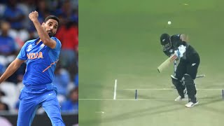bhuvneshwar kumar bowled | Bhuvi’s bowled Daryl Mitchell|India vs New Zealand 1st T20 ||