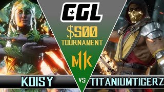 MK11 - Titaniumtigerzz vs Koisy - GRAND FINALS - CGL TOURNAMENT 1