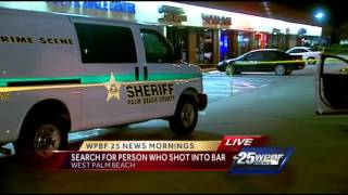 Shots fired outside bar