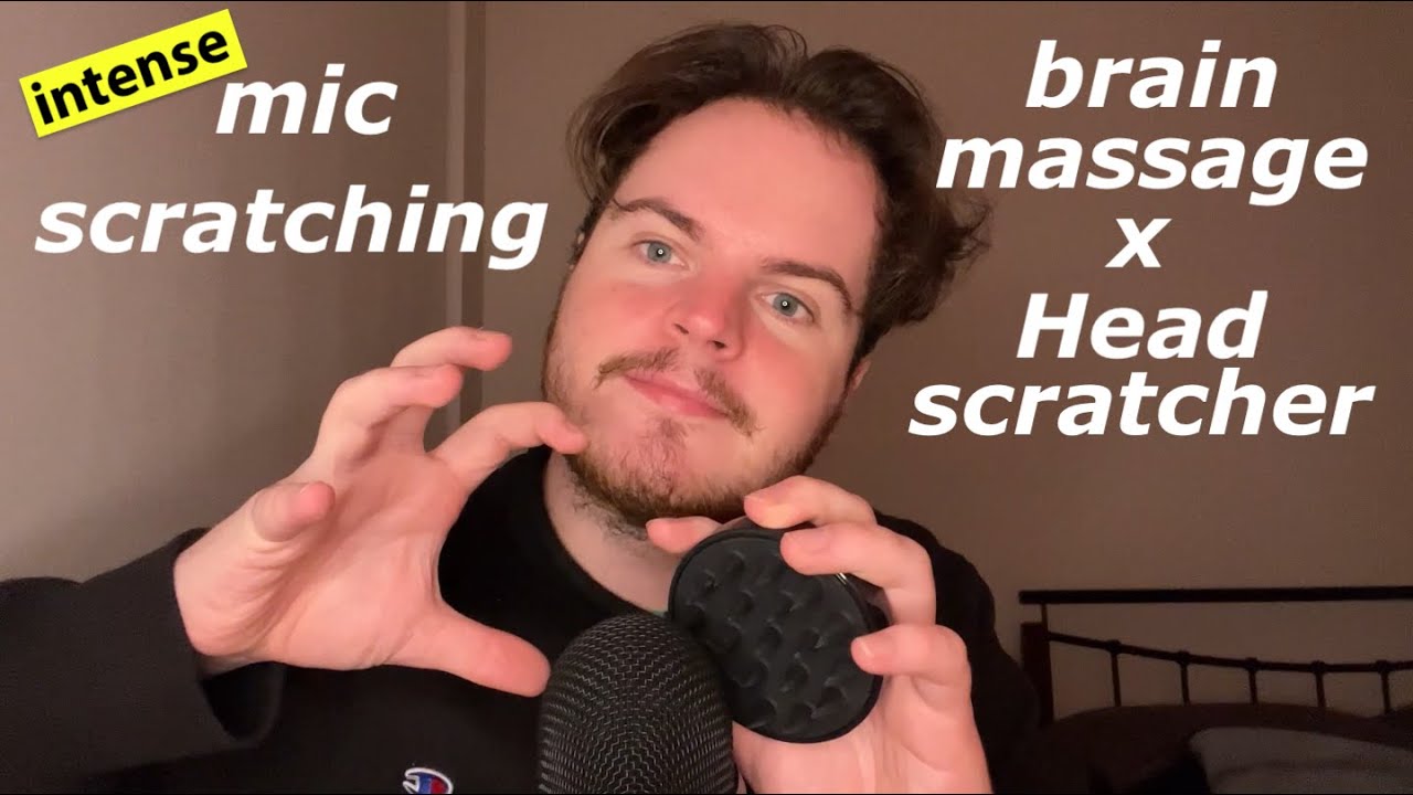 Fast Aggressive Asmr Intense Mic Scratching Mic Triggers Brain
