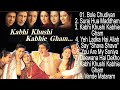 Kabhi Khushi Kabhie Gham Movie All Song Audio Jukebox | Amitabh, Shah Rukh Khan, Kajol, Rani Mukerji