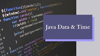 Core Java Training - Class 31 - how to use date and time in java