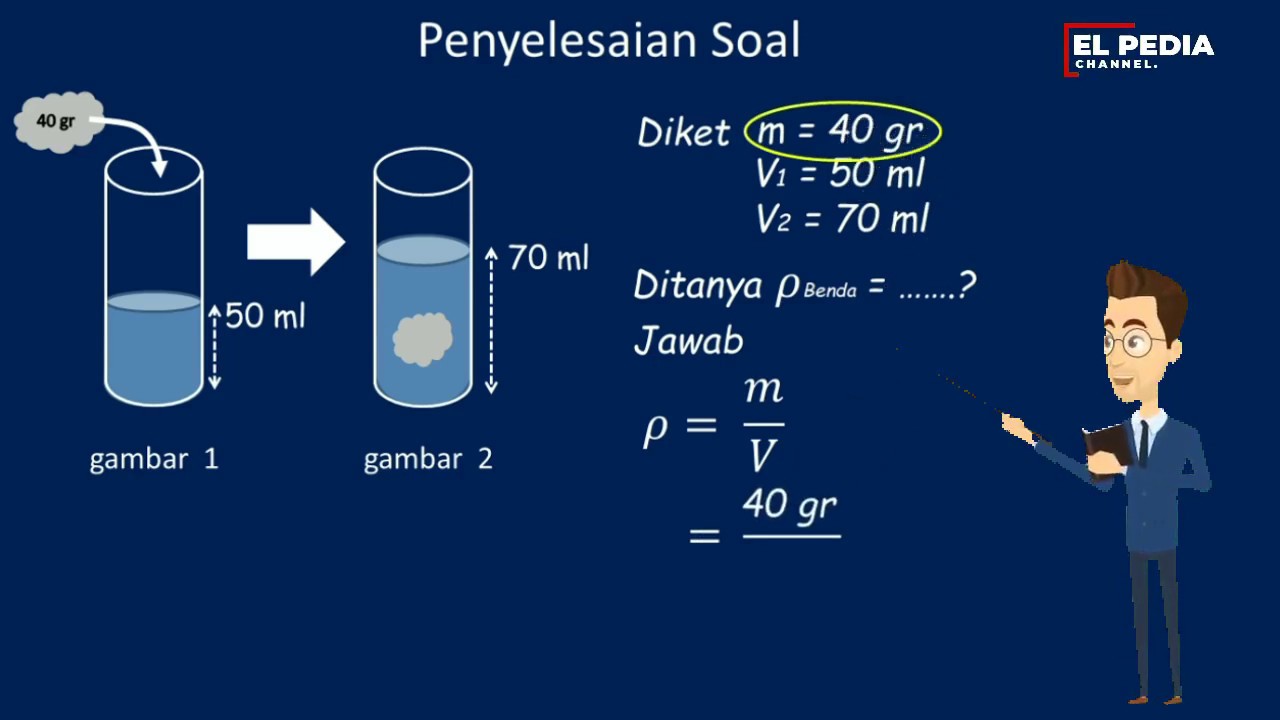 Pembahasan Soal Massa Jenis Sebuah Benda Dengan Bentuk Tak Beraturan ...