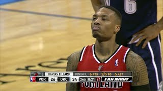 Damian Lillard Full Highlights at Thunder (2013.12.31) - 21 Pts, 11 Assists