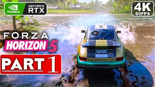 FORZA HORIZON 5 Gameplay Walkthrough Part 1 [4K 60FPS RAY TRACING PC] - No Commentary (FULL GAME)