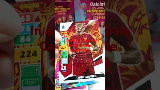 Abraham Milan unboxing ADRENALYN XL 2024/25 serie A panini album figurine TOPPS top player scudetto