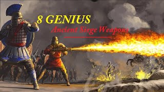 8 GENIUS Ancient Siege Weapons
