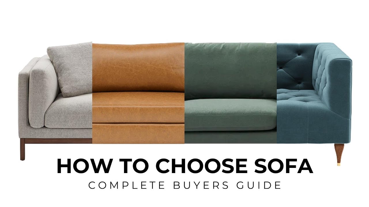 6 Tips For Choosing The Perfect Sofa Where To Buy Them Youtube