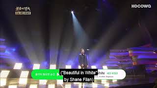 Beautiful in White live concert