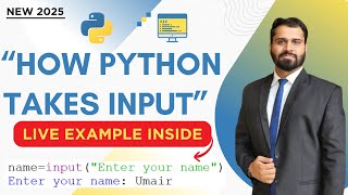 input () Function in Python Explained | Master Input in 5 Minutes | Python for Beginners 2025