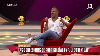 Rodrigo Díaz y su decisión de no tener hijos. Juego Textual, Canal 13.