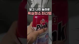 대기업에서 만든 최신 욕실 청소 쿠팡 꿀템