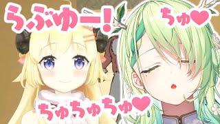 わためぇとのイチャコラちゅっちゅが止まらないファウナさん【ホロライブEN切り抜き/日本語翻訳】