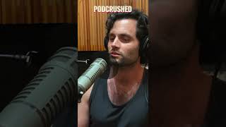 The viewers asking Penn Badgley difficult questions 🤔 #shorts