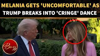 Melania's On-Cam Reaction To Trump's 'Embarrassing' Dance Goes VIRAL From White House Event | WATCH