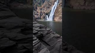 Magod falls from the bottom (very deep) near Yellapur