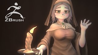 Sister Wan-chan | Zbrush Timelapse