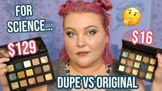 Will The Dupe Do?! Natasha Denona Gold ($129) vs Alter Ego Goddess ($16) Swatches \u0026 Eye Comparisons