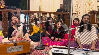 Iskcon temple kirtan mela | Iskcon Gurugram Kirtan | Gaurangi Arora and Radhika