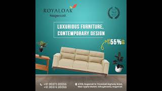 Luxurious furniture, contemporary design.#Royaloak#Furniture#Nagercoil Call \u0026 WhatsApp: 95973 85556