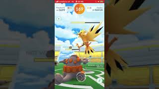 Duo Zapdos in partial cloudy