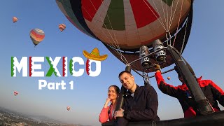 Vibrant Mexico. Part 1: Volare Ballloon Flight, Teotihuacán Pyramids, Ciudad de México (Mexico City)