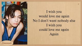 V Love Me Again Easy Lyrics