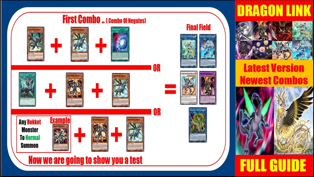 Yugioh Dragon Link Deck Combos Full Guide Everything You Need To Know