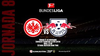 Partido Completo: Eintracht Frankfurt vs RB Leipzig | Bundesliga | Fecha 8