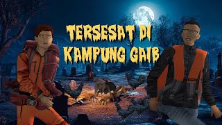 TERSESAT DI KAMPUNG GAIB |   Kisah Mendaki  di Gunung Semeru  | #animasihantu