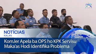 KomJer PNTL Apela ba OPS ho KPK Servisu Maka’as Hodi Identifika Problema Iha Komunidade Nia Le’et