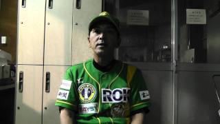 2011/6/13 VS石川戦後　富山サンダーバーズ進藤コーチインタビュー